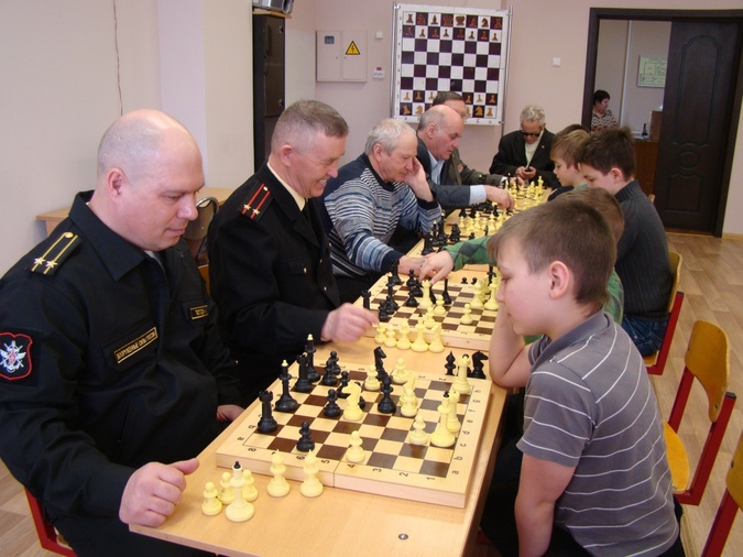 Шахматное состязание, посвященное 100-летию РККА и Флота