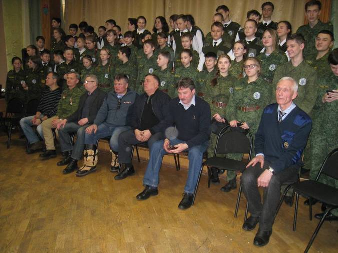 В гостях у кадетов школы №8