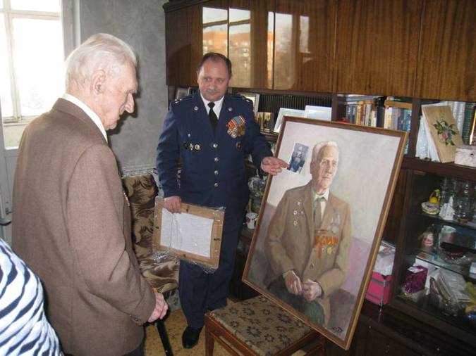 Встреча с участником Великой Отечественной войны Власовым В.Д.
