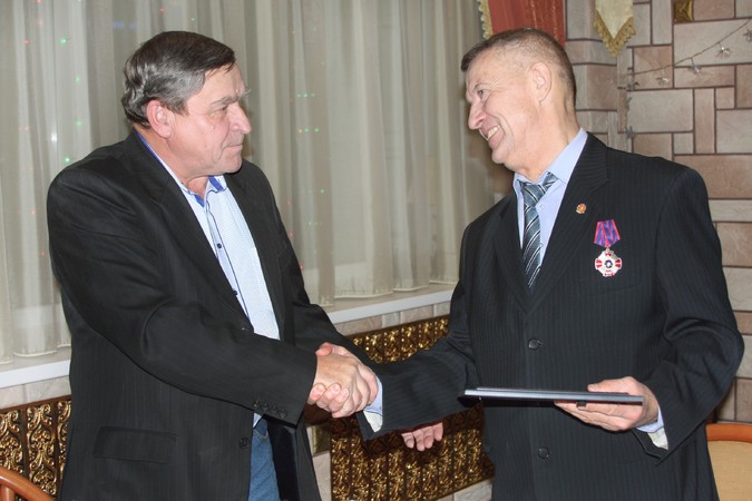 Поздравление юбиляра.