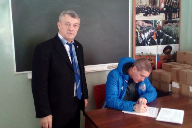 Первые шаги к армейской службе.