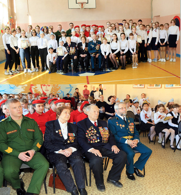 Защитники Отечества в гостях у школьников.
