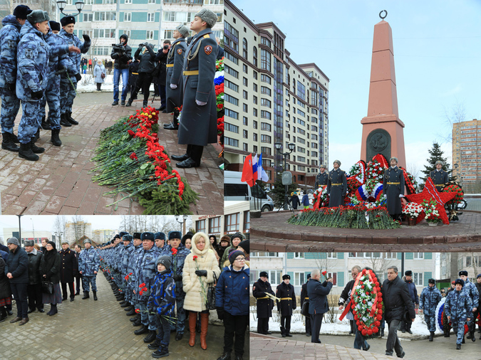 Акция памяти Сергиево-Посадского ОМОНа.
