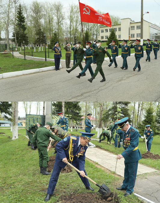 День Победы в гарнизоне Сергиева - Посада.