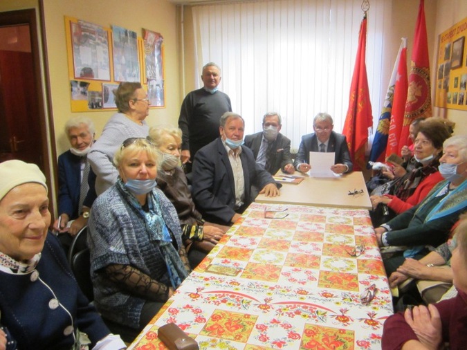 В совете ветеранов городского округа подвели итоги года