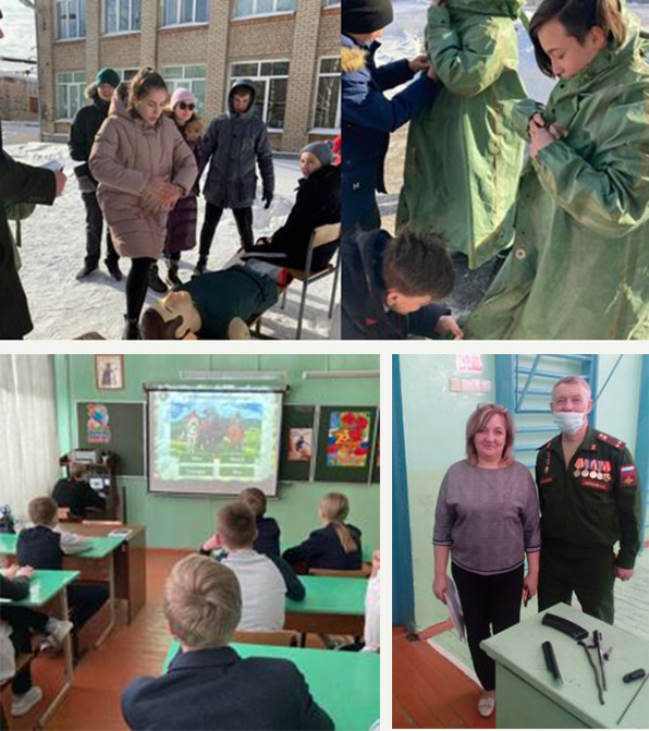 «Зарница» у юных карбышевцев.