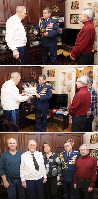 Поздравления генералу-ветерану.