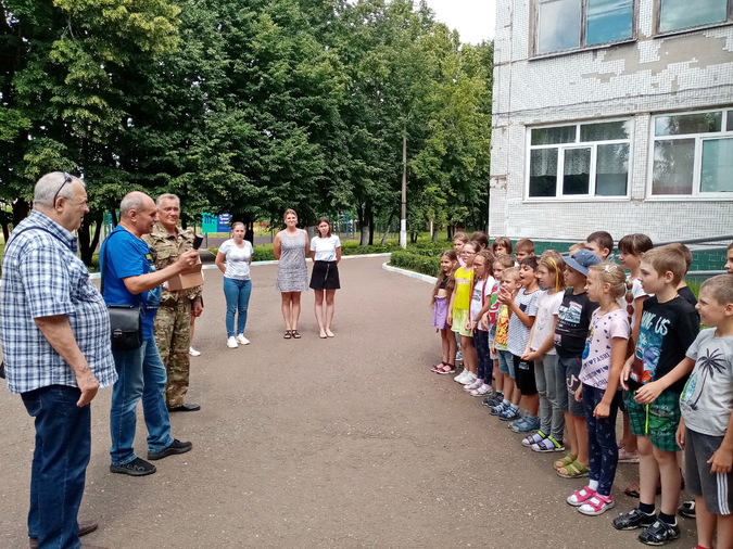 Подарок ветеранов  «Юнармейцам»  
