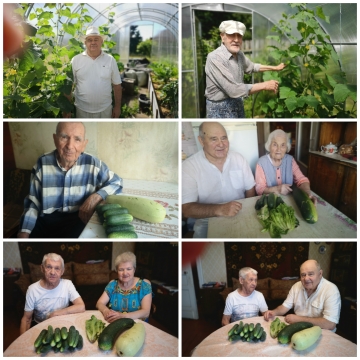 Братскую долю выращенного на стол фронтовика