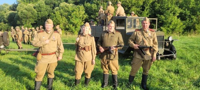 Военно-историческая реконструкция «ПОДВИГ ЗАЛЕГОЩЕНЦЕВ» 