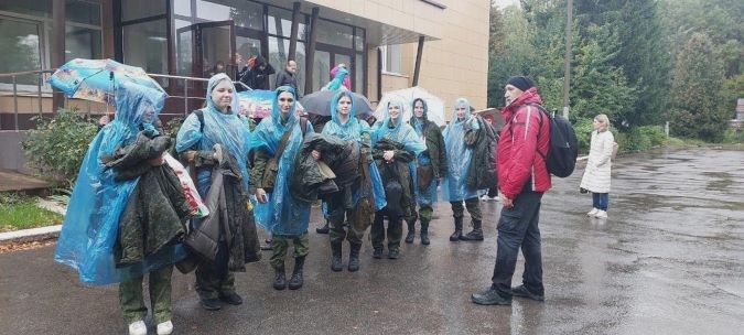  Военно-патриотическая игра «Девушки в погонах»