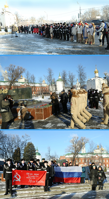 Акция, посвящённая 81-ой годовщине битвы под Москвой.