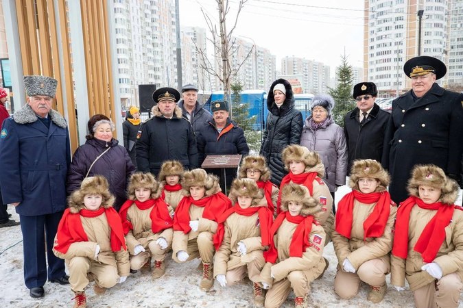 Герой России Куимов Н.Д. увековечен на Аллее Славы в Подольске. 