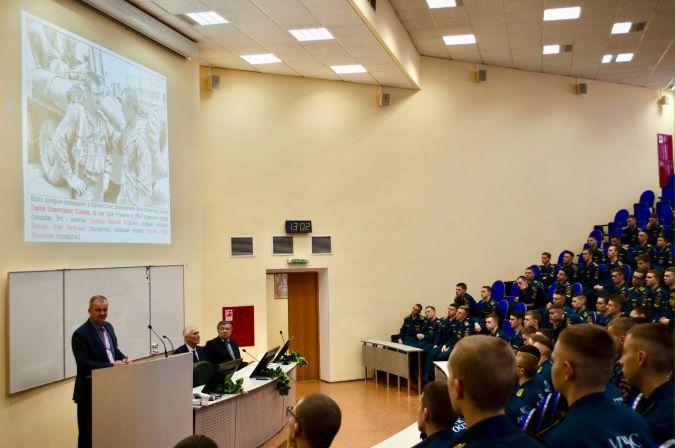 Встреча кадет АГЗ с ветеранами