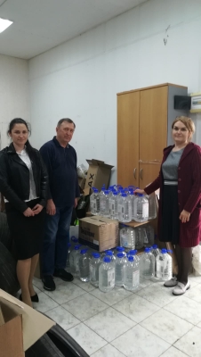 Не скудеет душа земляков для наших на фронте.
