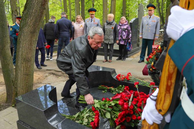 Ветераны почтили память участника ВОВ