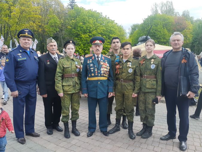 Празднование Дня Победы в Химках