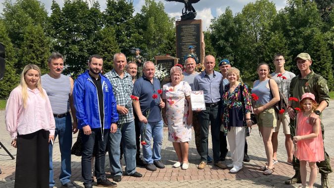 В Химках отметили День ВДВ