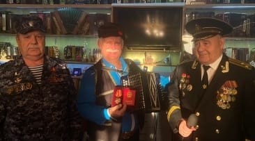 В гостях у народного гармониста России.