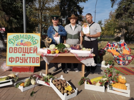 Урожай ветеранов – безвозмездно нуждающимся.