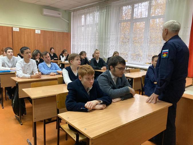 Беседы ветеранов со школьниками