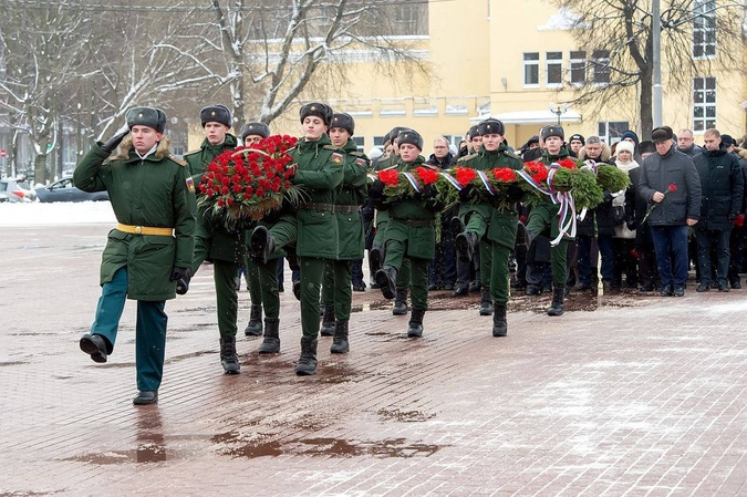 Сегодня в Подольске вспоминали декабрьские дни 1941 года.