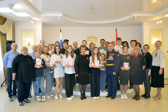  Вручение паспортов юным гражданам Сергиева Посада.