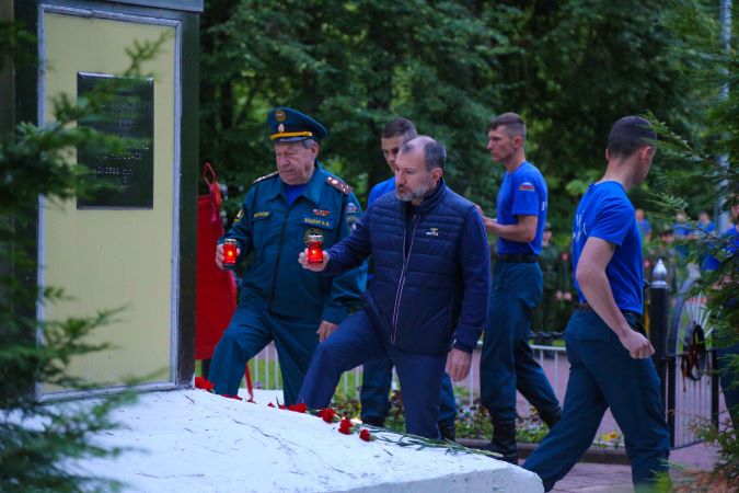 Акция «Свеча памяти» в Куркино