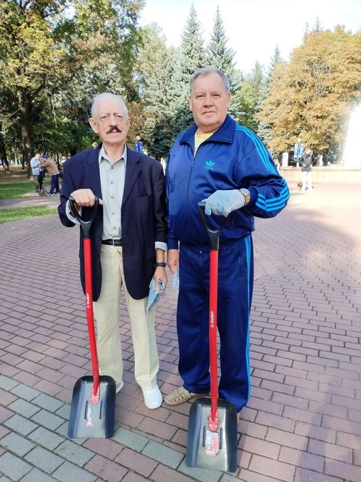 Участие ветеранов в акции «Всей семьей»