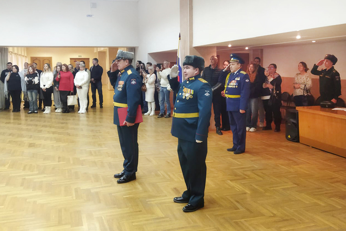 Молодое пополнение приведено к присяге