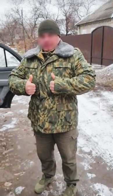Передача теплой одежды для участника СВО