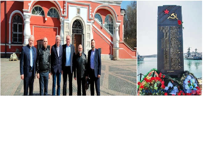 Памятное мероприятие в честь экипажа МРК «Муссон» Тихоокеанского флота