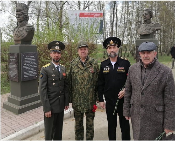 Торжественное открытие «Вахты Памяти» в деревне Кузовлево