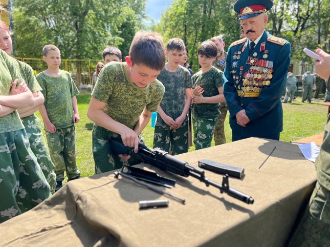 Военно-патриотическая игра «Победа» в школе №8