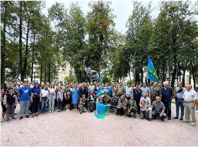 Участие ветеранов в праздновании Дня Воздушно-Десантных Войск