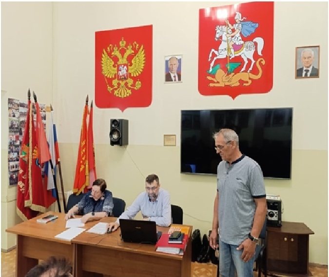 Заседание комитета ПМО МОРО ОООВ ВС РФ