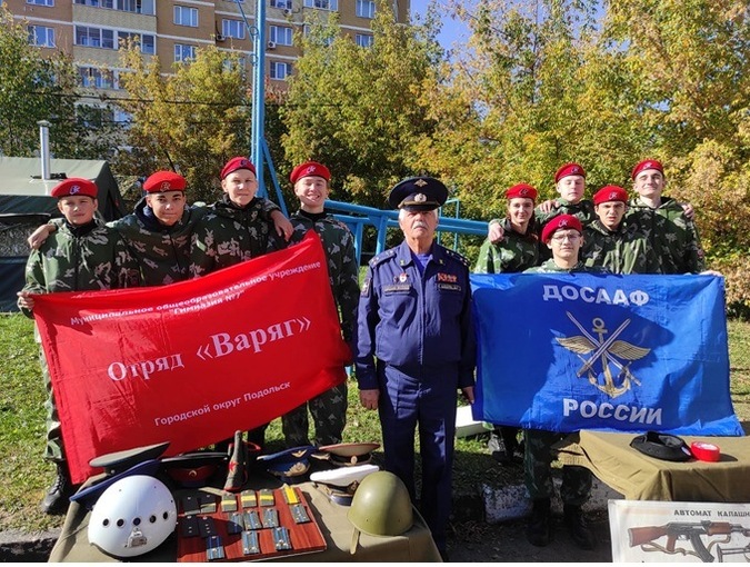 «День открытых дверей» в Подольской школе ДОСААФ