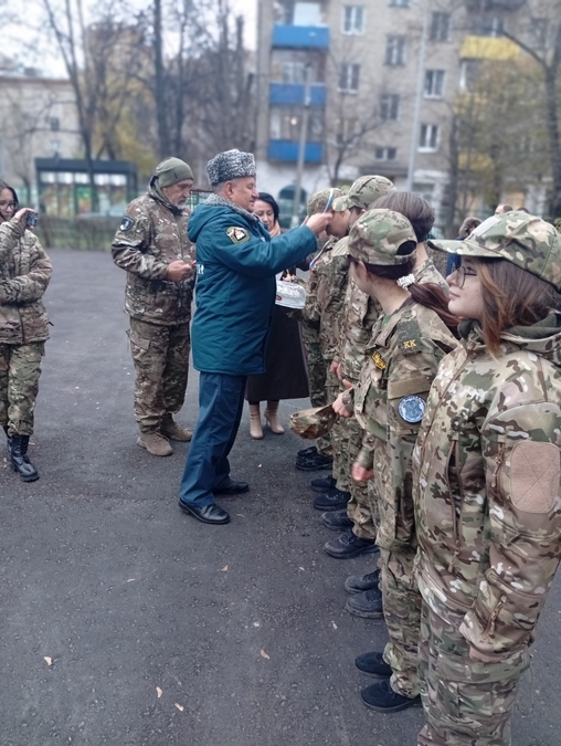 Ветераны поддержали кадетские соревнования