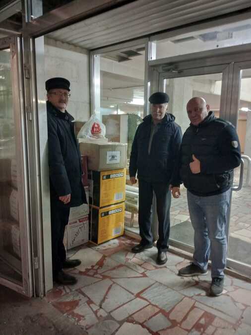 Зимняя помощь нашим на переловую СВО