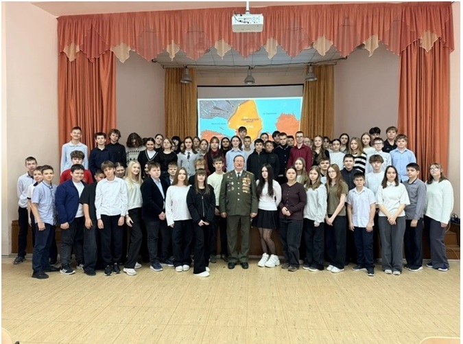 Урок Памяти «Город мужества и славы», приуроченный ко Дню полного освобождения Ленинграда от фашистской блокады проведён в МОУ «Бородино» городского округа Подольск