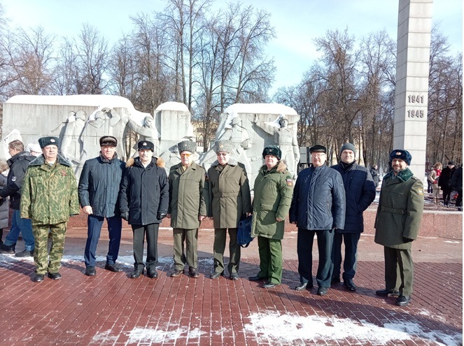 Торжества по случаю Дня защитника Отечества в г.о. Подольск