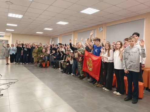 Патриотический марафон «Фронтовая гармонь» - стартовал.