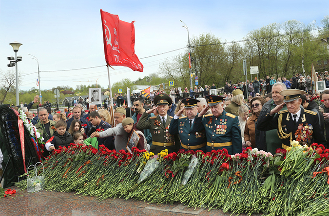  Митинг у Мемориала Славы