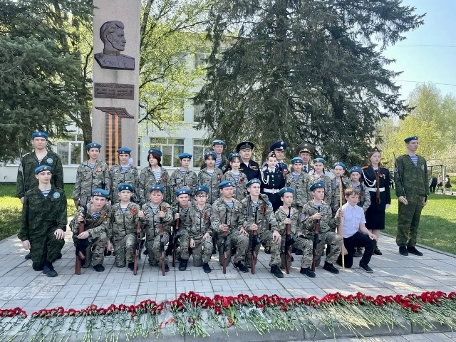 Победный Май в школьной среде