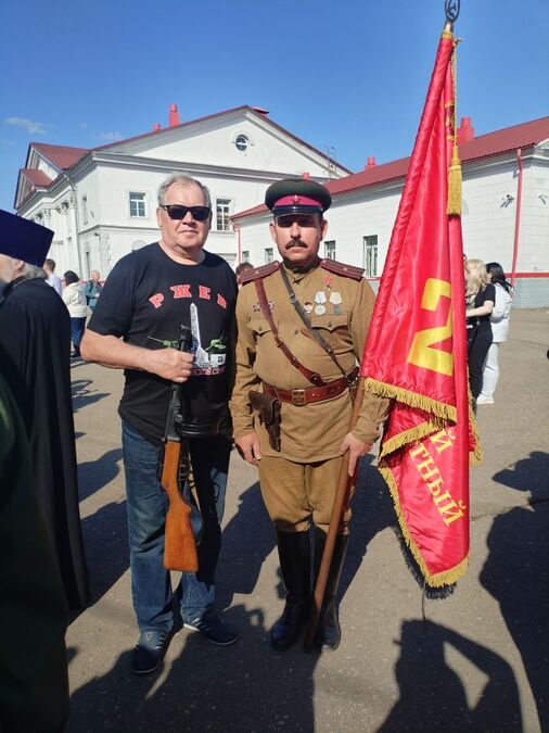 Ветераны встретили "Поезд Победы" в Вязьме