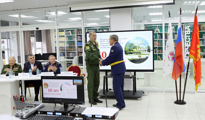   Поздравление ветеранов Дмитрова с юбилеем