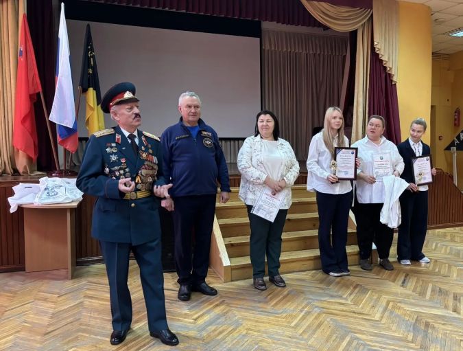 Победителям конкурса ветераны вручили заслуженные награды