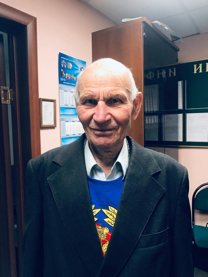 Ветеран ВОВ Андреев Н.И. в 93-летий день рождения
