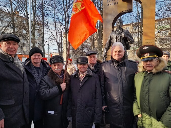 Ветераны ВС РФ Павлово-Посадского местного отделения МОРО открыли памятник ветеранам боевых действий