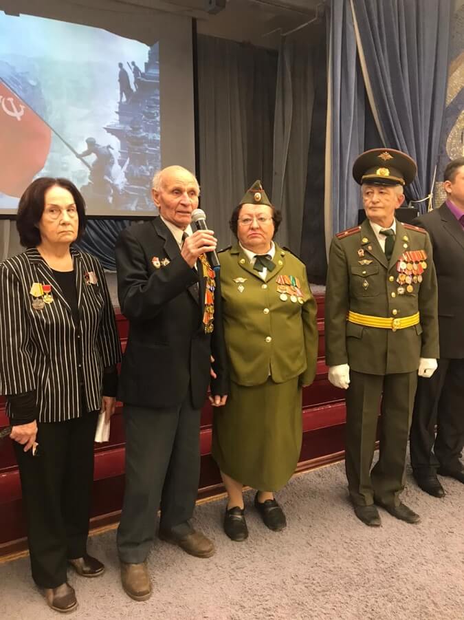 Ветеран ВОВ, фронтовик Андреев Николай Иванович один из немногих очевидцев и участников тех событий – носитель исторической памяти